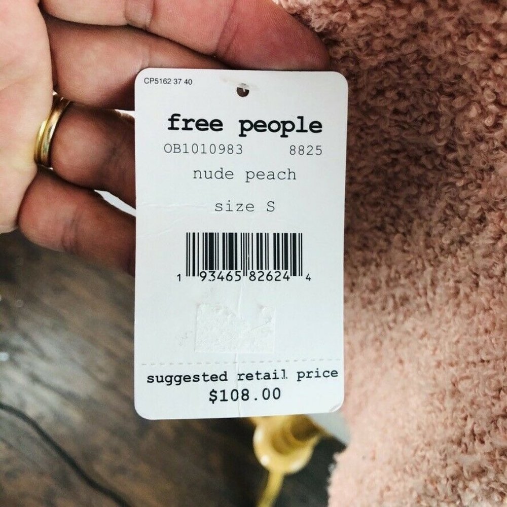 Free People $108 Finders Keepers V-Neck Sweater - Picture 3 of 5